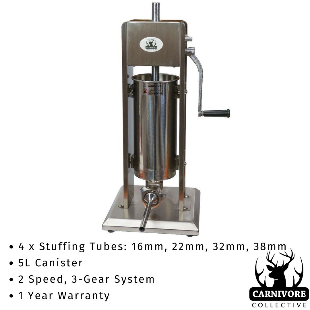 Carnivore Collective 5L Sausage & Salami Stuffer